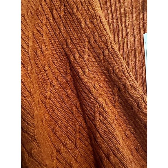 NWT L’AGENCE Wrap Front Pullover, Auburn, Sz XS, Wool Blend, Comfort, Cozy - Picture 2 of 5